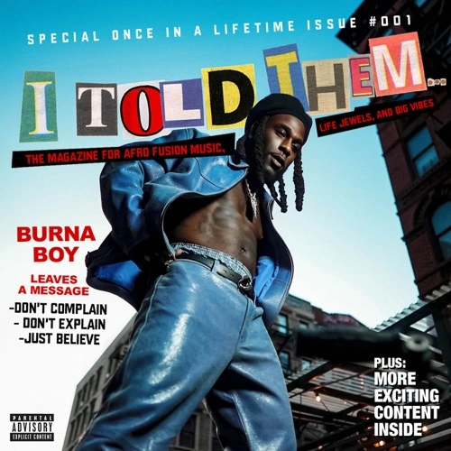 burna boy i told them album ep